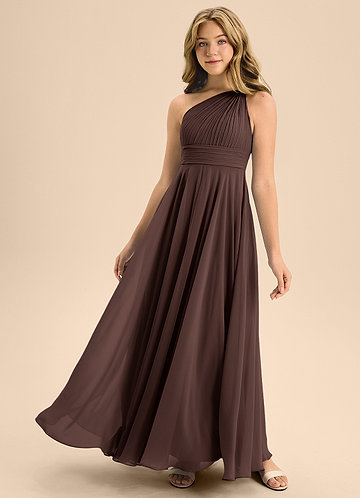 Brown Junior Bridesmaid Dresses | Azazie Brown Junior Bridesmaid Dresses | Azazie