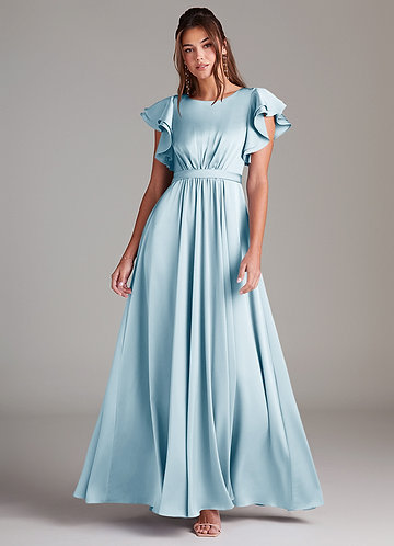 Azazie Daphne Modest Bridesmaid Dresses  image1