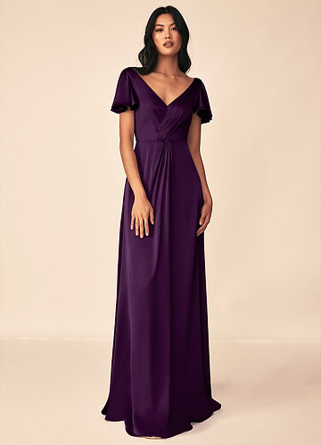 blackberry bridesmaid dress Blackberry Cordial Bridesmaid Dresses
