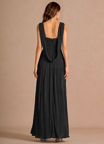 Quellia Sort Maxikjole image1