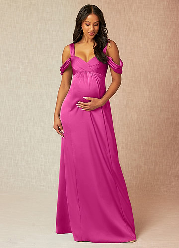 purple spring dress Everbloom Puff Sleeve Midi Dress in Purple | Occasion Dress in Sizes XXS–6X