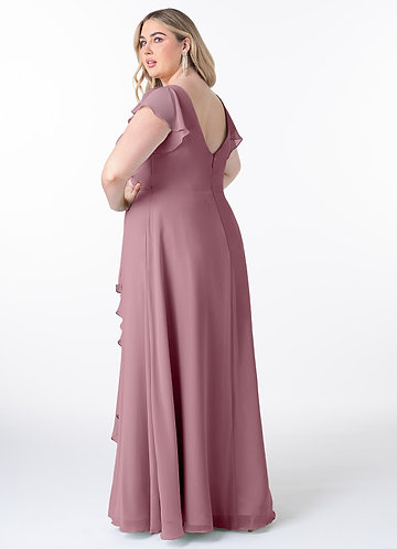 plus size mauve bridesmaid dresses Mauve Mismatched Bridesmaid Dresses Mermaid  Lisposa
