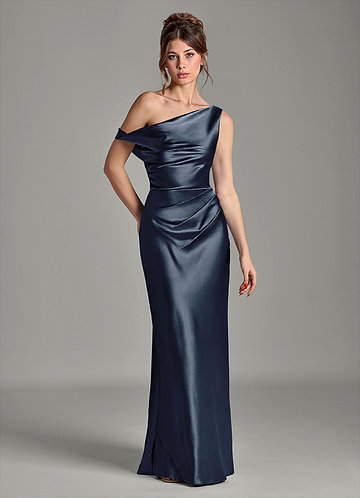 knee length dresses for ladies Lanhtropy Franca Metallic Linen Dress main image 0
