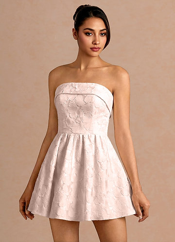 Robe Courte Bébé Rose Quessia image1