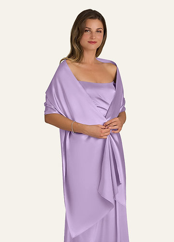 open lace back dress Tosca Purple Shawl main image 0