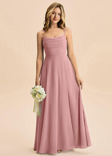 Dusty Rose Junior Bridesmaid Dresses