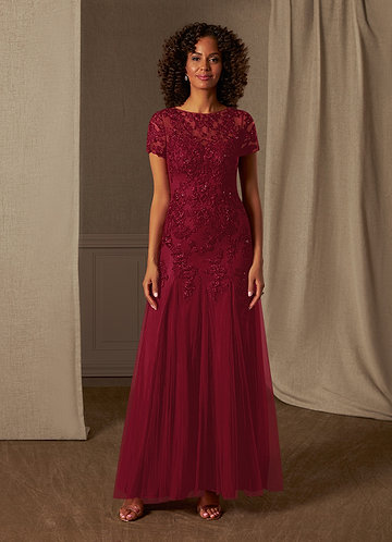 Burgundy Mother Of The Bride Dresses 