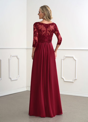 burgundy dress mother of the groom