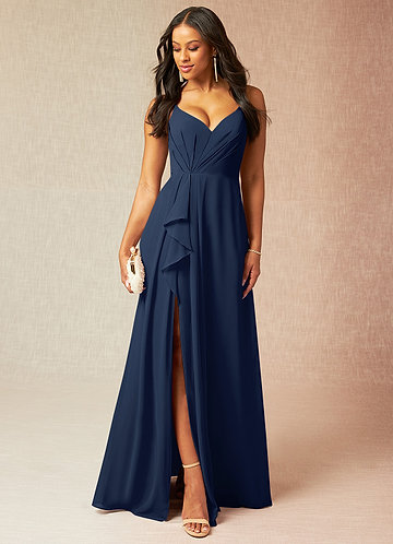 Kyedae Navy Maxi Dress image1