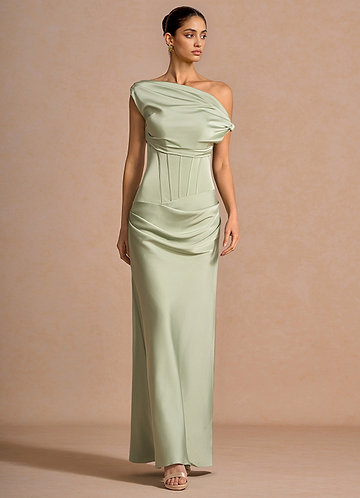 Jorelia Maxi Klänning Ljusgrön image1