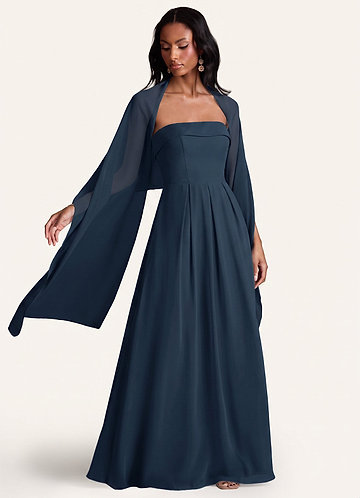what color shawl with navy blue dress Dark Wraps perfect for weddings and colourway-akari Black Dress Dresses To Color:Clay