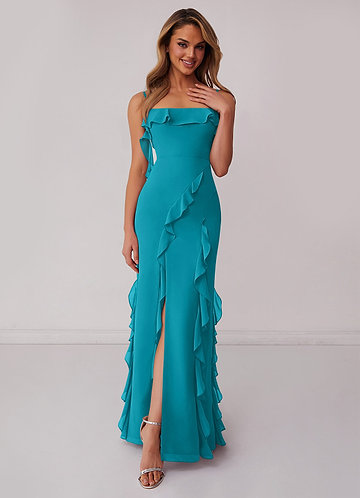 Turquoise Mermaid Bridesmaid Dresses