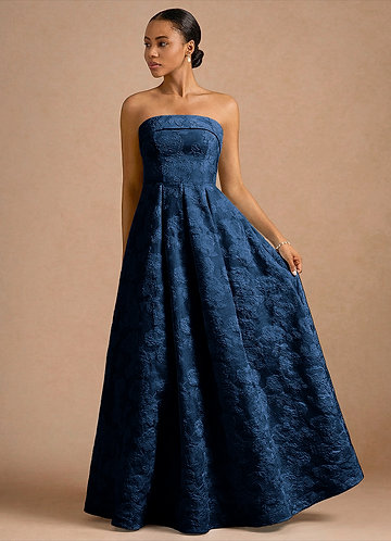 Clementine Dark Navy Maxi Dress image1