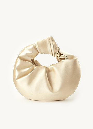 front Satin Knotted Handbag