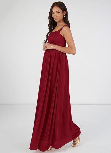 burgundy bridesmaid dresses maternity