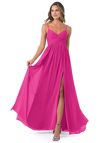 Fuchsia Wedding Party Prom Gowns One-Shoulder Bridesmaid Dresses Z4024 -  China Bridesmaid Dresses and Evening Dress price