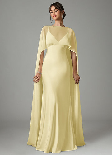 Evening Gown Vestiti Shein SHEIN Belle Asymmetrical Neck Twist Front Split  Thigh Bridesmaid