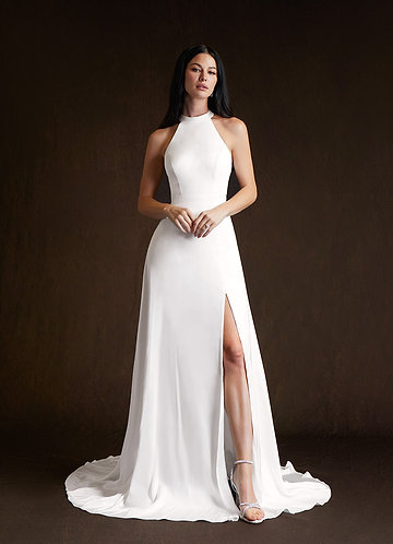 My Wedding Dress: Halter Wedding Dresses for Large Chest and Broad