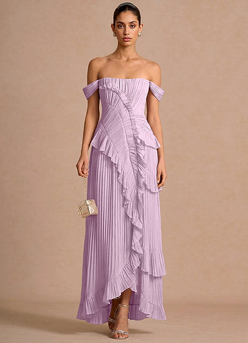 Emmylou Frosted Lilac Maxi Dress image1