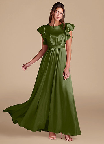 Azazie Daphne Modest Bridesmaid Dresses  image1