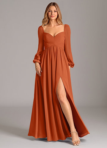 flowy bridesmaid dresses with sleeves Bridesmaid Dresses with Long Sleeves