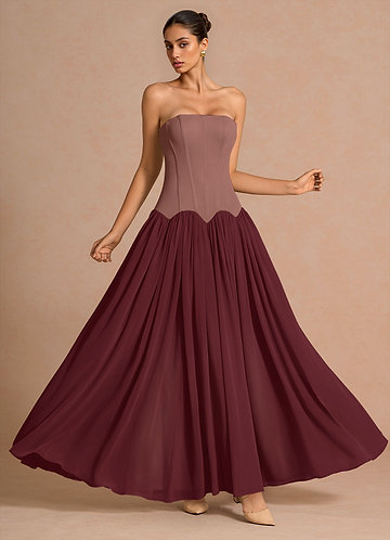 Vestido Vino Maxi Eirisse image1
