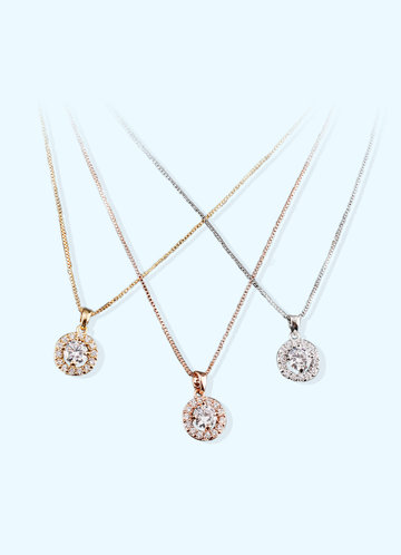 back_Classic Pendant Jewelry Set
