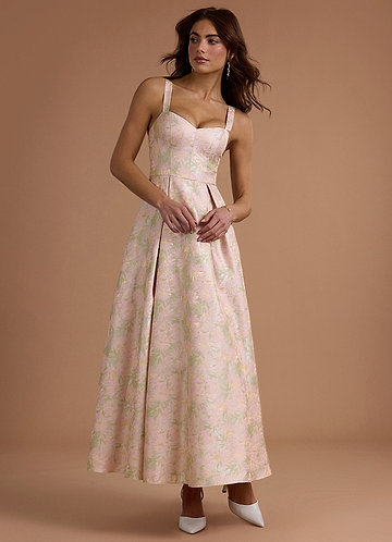 Lany Blush Floral Maxi Dress image1