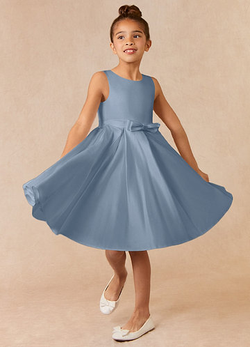 Slate Flower Girl Dresses