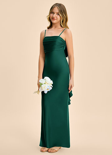 formal junior wedding guest dresses GL3543 rose gold
