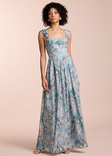 Aleah Powder Blue Maxi Dress