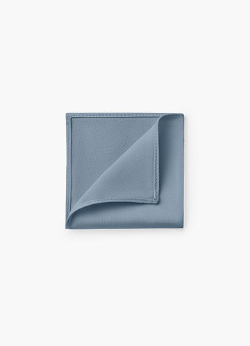 front Drenge lommeklud i mat satin