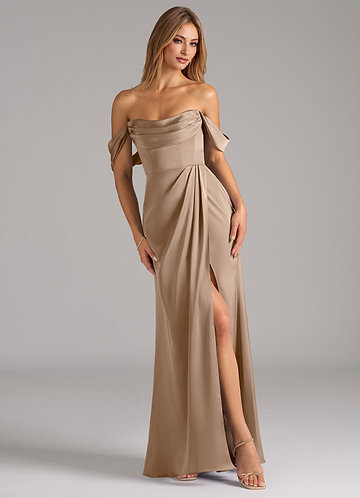 camel color bridesmaid dresses Brown Bridesmaid Dresses: The Unexpected Colour Trend You Need to Try