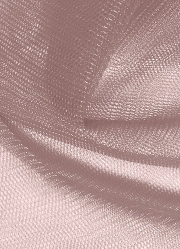 front Azazie Dusty Rose Tulle Fabric By the Yard