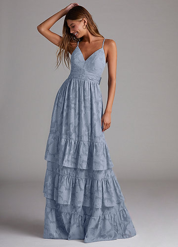 bridesmaid dresses maxi dress Dusty Rose Satin Cowl Neck Bridesmaid Dress Sheath Floor-Length