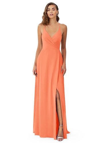 papaya bridesmaid dresses