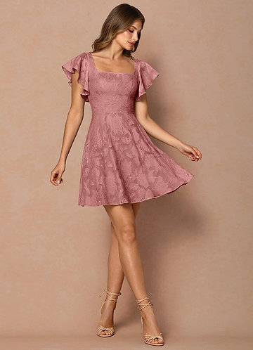 vestido Mini Luz Rosa Anna image1