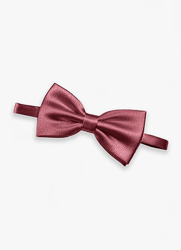 front Papillon regolabile in raso metallizzato