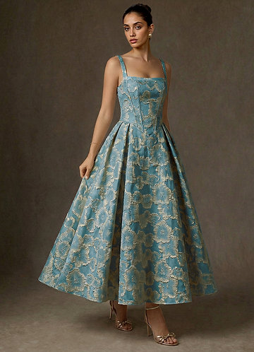 princess polly baby blue dress Trying On Wedding Dresses: A Fun Experience
