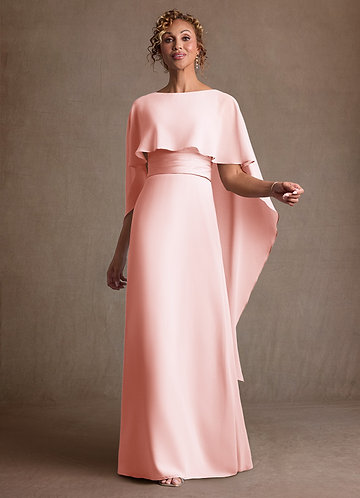 chiffon printed dress V-Neck Long Sleeves Chiffon Floral A-Line Mother of Bride Dress  Liymc