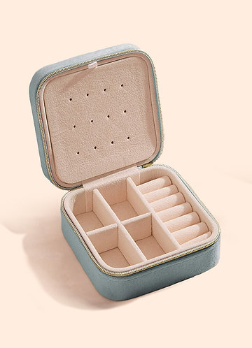 front Velvet Multi-Purpose Jewelry Box