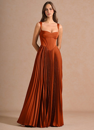 Orange Wedding Guest Dresses