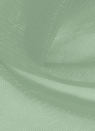 front Azazie Matcha Tulle Fabric By the Yard
