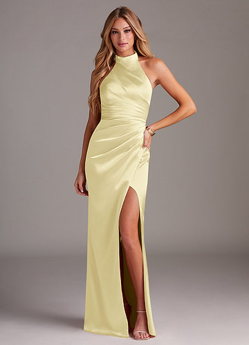 princess polly baby blue dress Simple Long Chiffon Bridesmaid Dress with Spaghetti Straps