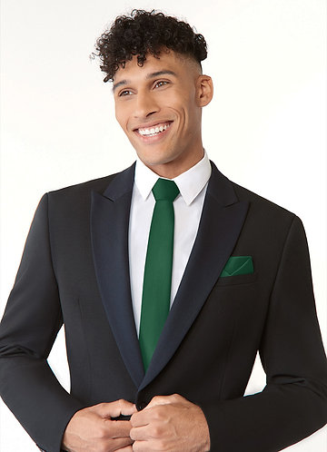 Dark Green Groomsmen Accessories