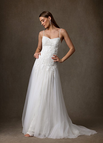 Dropped Wedding Dresses
