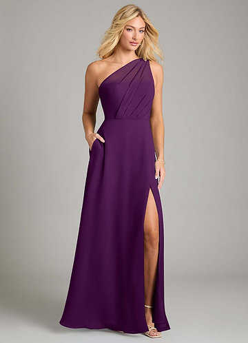 orchid colour bridesmaid dress Clemmie Orchid Pink Bridesmaid Dress