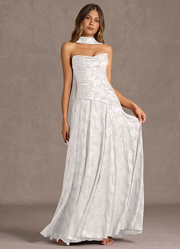 Gabriela Cream Maxi Dress image1