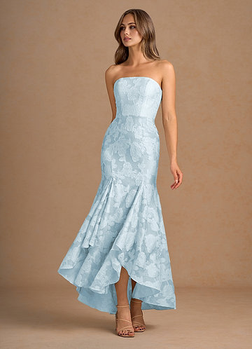 Avina Pale Blue Maxi Dress image1