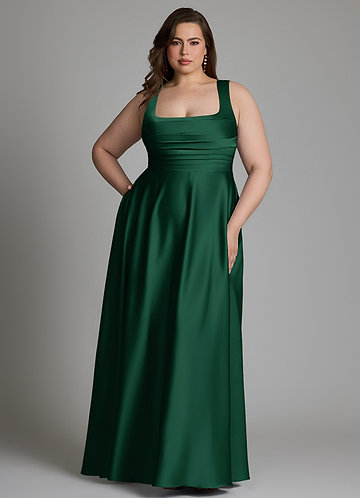 dark green plus size dress Bridesmaid Dresses dark green mother of the bride dresses